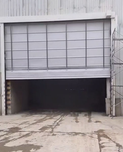 車間快速堆積門